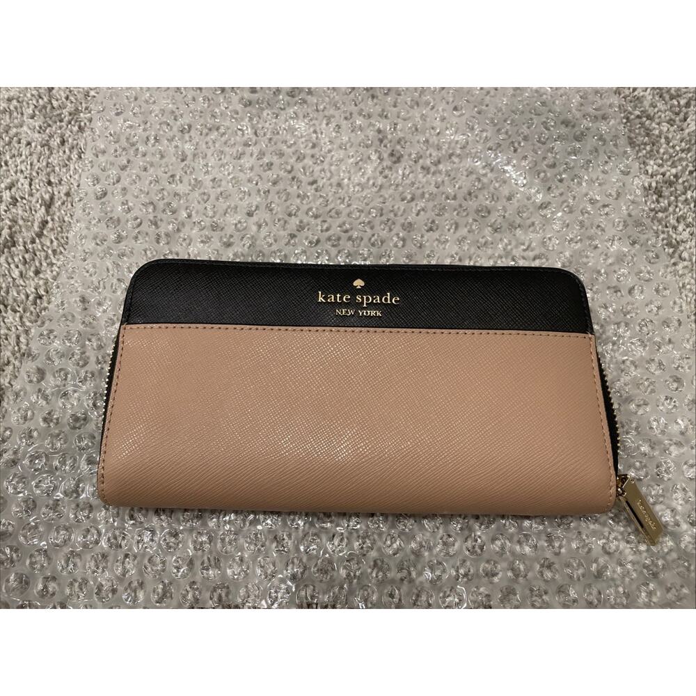 Kate Spade Zip Around Madison Continental Wallet NWT New Gift